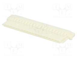 Plug; wire-board; female; DF19; 1mm; PIN: 20; w/o contacts; 100V