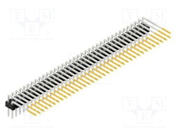 Connector: pin strips; pin header; male; PIN: 72; 2.54mm; THT; 2x36