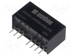 Converter: DC/DC; 3W; Uin: 18÷36V; Uout: 5VDC; Iout: 600mA; SIP8; THT
