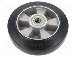 Transport wheel; Ø: 200mm; W: 50mm; 450kg; Mat: elastic rubber