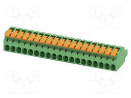 PCB connector, nominal cross section: 2.5 mm?, color: green,