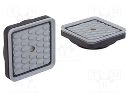 Suction cup; 65g; 80x80x16mm