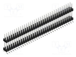 Connector: pin strips; pin header; male; PIN: 68; 2.54mm; SMT; 2x34
