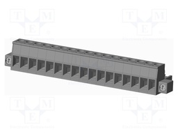 Connector: pluggable terminal block; plug; female; straight; grey