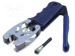 Tool: for crimping colaxial/RF connectors; steel