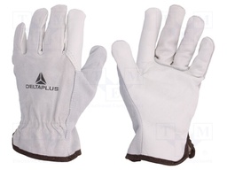 Protective gloves; Size: 8; natural leather; FCN29