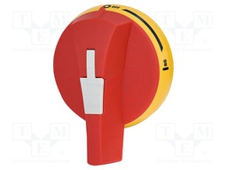 Door handle; CLBSV; red-yellow; disconnector CLBSV 100-160A 3P