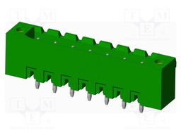 Connector: pluggable terminal block; socket; male; straight; THT