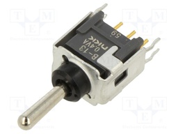 Switch: toggle; Pos: 3; SP3T; ON-OFF-ON; -30÷85°C; Toggle: round