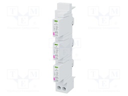 Surge arrester; Type 2+3; for DIN rail mounting