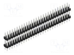 Connector: pin strips; pin header; male; PIN: 54; 2mm; THT; 2x27