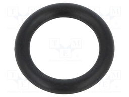 O-ring gasket; NBR; D: 2mm; Øint: 9mm; black; -30÷100°C