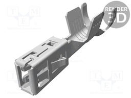 Contact; Size: 2,8mm; female; 3÷5mm2; CMC; tinned; crimped; reel; 21A