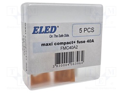 Fuse: fuse; 40A; 32VDC; automotive; 16.2mm; 16.2x6.5x18.5mm