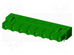 Connector: pluggable terminal block; socket; female; angled 90°
