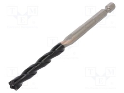 Drill bit; for concrete; Ø: 5/16",8mm; L: 120mm; metal; blister