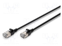 Patch cord; F/FTP; Cat: 6a; RJ45 plug,both sides; stranded; Cu