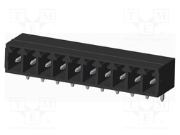 Connector: pluggable terminal block; socket; male; on PCBs