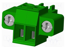 Connector: pluggable terminal block; plug; female; straight; 10A