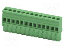 PCB connector, nominal cross section: 2.5 mm?, color: green,