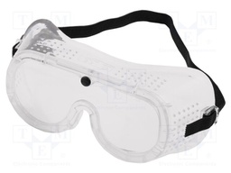 Safety goggles; Lens: transparent; Protection class: B