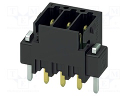 PCB headers, nominal cross section: 0.5 mm?, color: black, n