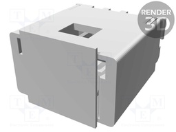 Socket; wire-board; male; Pico-Clasp; 1mm; PIN: 3; SMT; 50V; 1A
