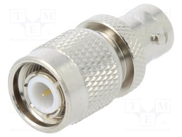 Adapter; BNC socket,TNC male; Insulation: teflon; 50Ω