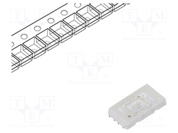 LED; SMD; 5630; blue; 9(typ)lm; 5.3x3x0.77mm; 120°; 2.8÷3.6V; 200mA