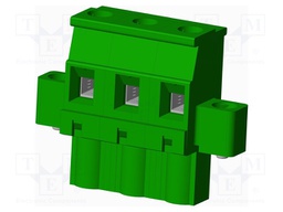 Connector: pluggable terminal block; plug; female; angled 90°