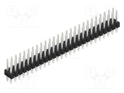 Connector: pin strips; pin header; male; PIN: 52; 2.54mm; THT; 2x26