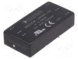 Converter: DC/DC; 20W; Uin: 9÷36V; 9VDC; Iout: 2222mA; 2"x1"; 26g