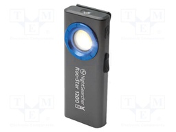 Lamp: working; IP54; with magnet; 1200lm; W: 46mm; L: 115mm; H: 26mm