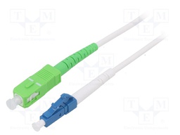 Fiber patch cord; OS2; LC/UPC,SC/APC; 5m; Optical fiber: 9/125um