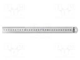 Ruler; L: 0.3m