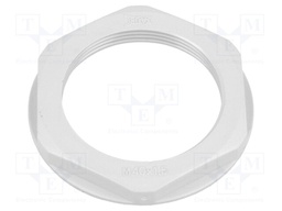 Nut; M40; polyamide; 50mm; grey; Pitch: 1,5