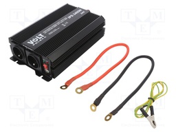 Converter: automotive dc/ac; 1500W; Uout: 230VAC; Out: mains 230V