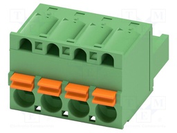 PCB connector, nominal cross section: 2.5 mm?, color: green,