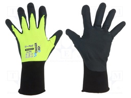 Protective gloves; Size: 11,XXL; green (light); nitryl; U-Feel