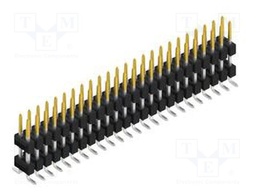 Connector: pin strips; pin header; male; PIN: 48; 2.54mm; SMT; 2x24