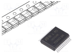 Driver; high-side; 700mA; Channels: 4; PowerSSO24; Package: tube