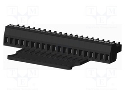 Connector: pluggable terminal block; plug; female; straight; 300V