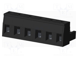 Connector: pluggable terminal block; plug; female; straight; 300V