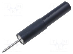 Probe tip; 36A; black; Tip diameter: 1.4mm; Socket size: 4mm; 60VDC