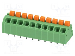 Connector: PCB terminal block; terminal; SPTAF 1; 16A; 320V; green