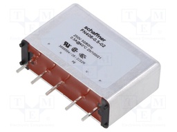 Filter: anti-interference; one-phase; 250VAC; Cx: 100nF; Cy: 2.2nF