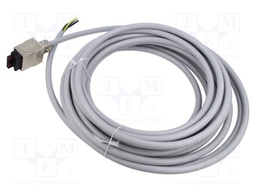 Connection lead; PPP,male; IP65; 24VAC; 24VDC; 16A; 10m; PIN: 5