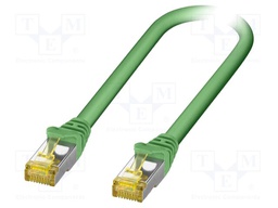 Patch cord; S/FTP; Cat 6a; RJ45 plug,both sides; stranded; Cu; 3m