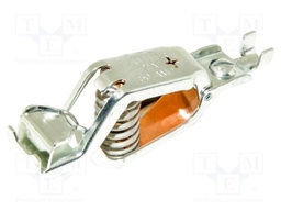 Crocodile clip; 50A; Grip capac: max.27mm; Overall len: 104mm