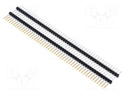 Connector: PCB to PCB; male; PIN: 50; 2.54mm; THT; socket; straight